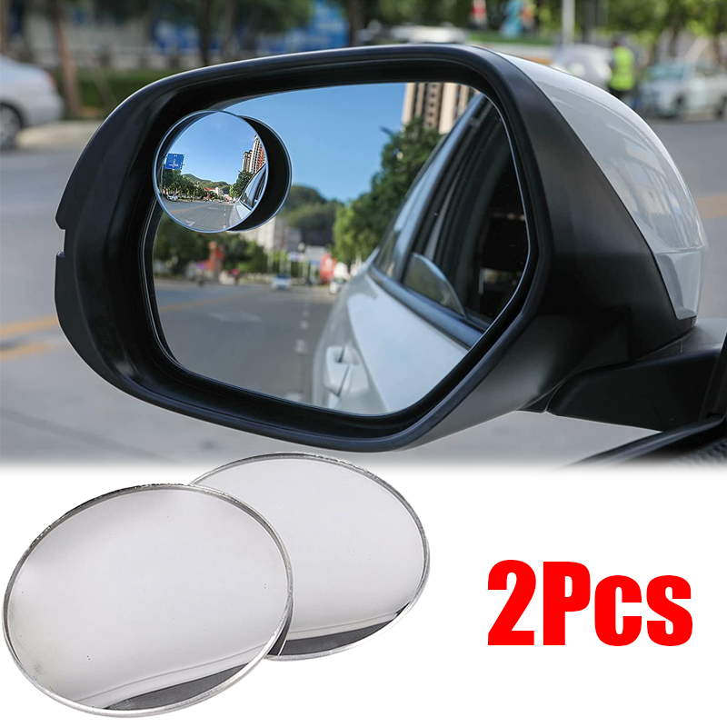 Blind Spot Mirror Wide Angle Convex 2Pcs - Espejo de punto ciego para coche,