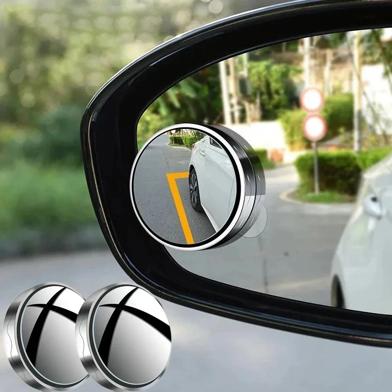 Blind Spot Mirror Wide Angle Convex 2Pcs - Espejo de coche gran angular convexo