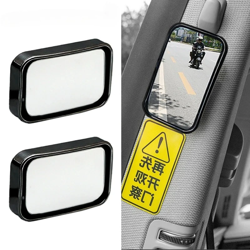 Blind Spot Mirror Wide Angle Convex 2Pcs - 2 espejos retrovisores para el pasajero