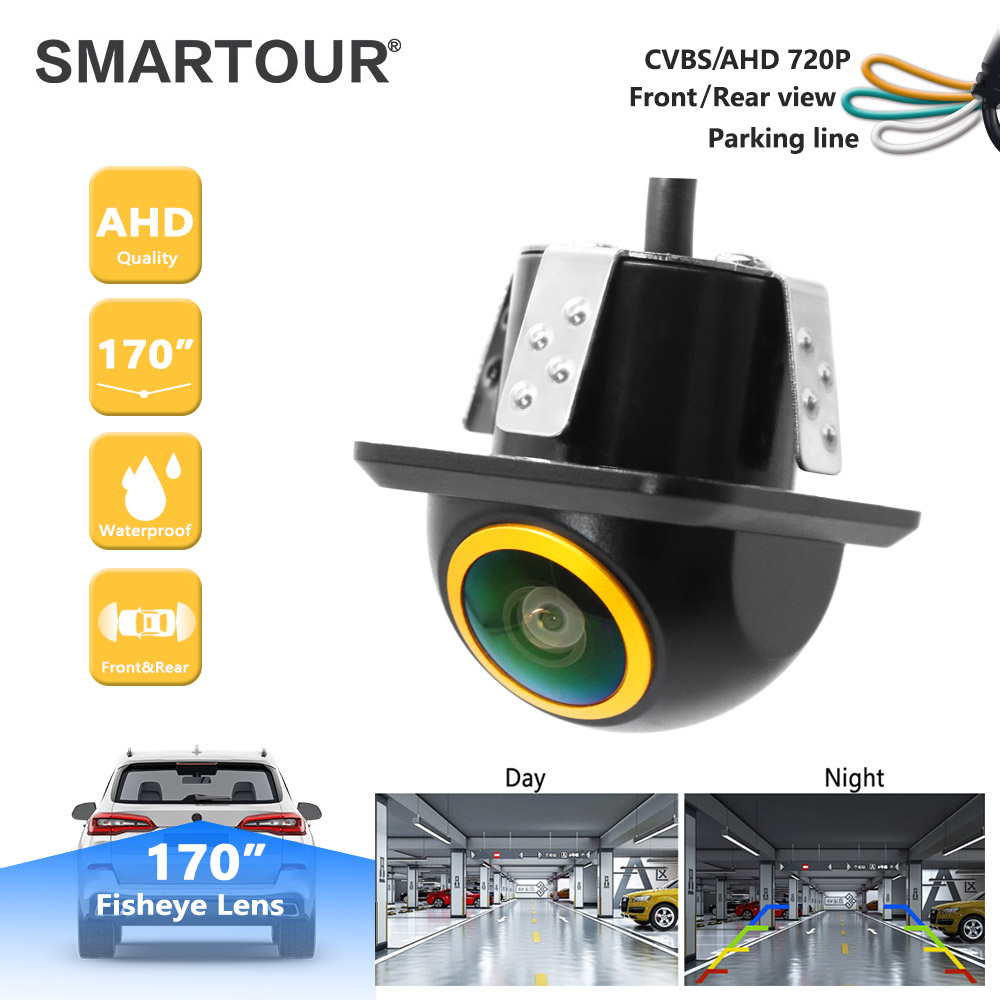 360 Degree Bird View Car Camera System - SMARTOUR CCD NTSC Alta Definición AHD