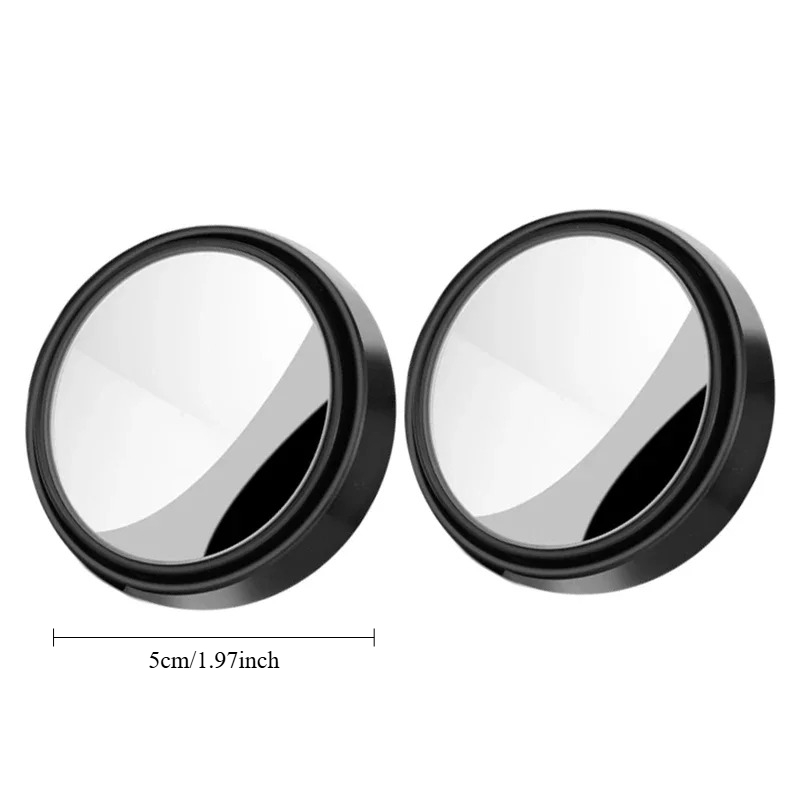 Blind Spot Mirror Wide Angle Convex 2Pcs - 2 espejos retrovisores convexos de ángulo