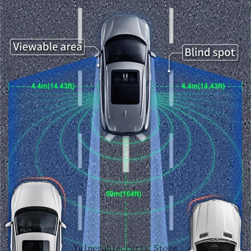 D0UC Área ciega Monitoreo carr - Millimeter Wave Radar Blind Spot Warning reseña y precio
