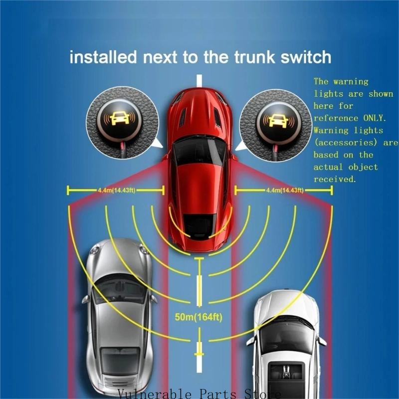 D0UC Área ciega Monitoreo carr - Millimeter Wave Radar Blind Spot Warning reseña y precio