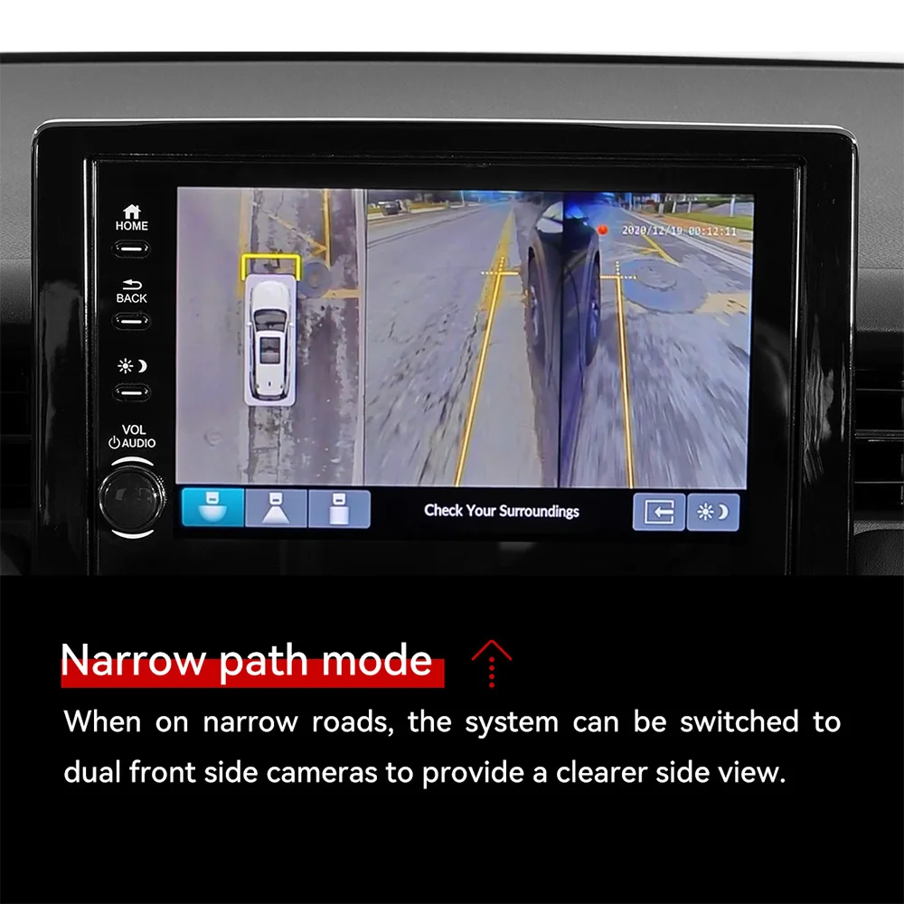 Cámara de 360 Grados AHD para  - 360 Degree Bird View Car Camera System reseña y precio
