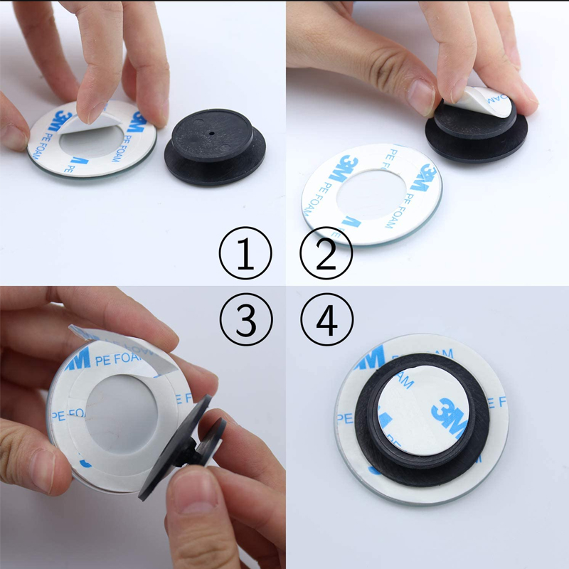 Espejo de punto ciego para coc - Blind Spot Mirror Wide Angle Convex 2Pcs reseña y precio
