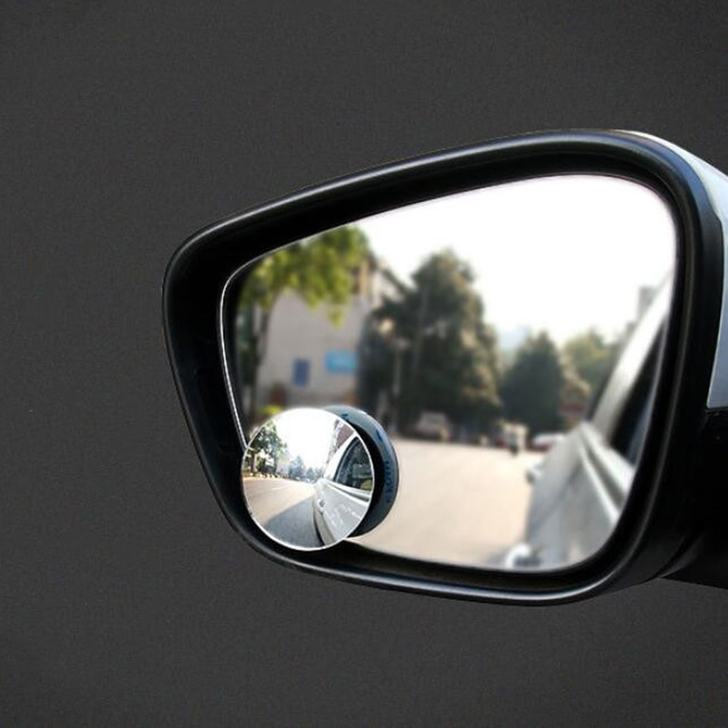 Espejo de punto ciego sin marc - Blind Spot Mirror Wide Angle Convex 2Pcs reseña y precio