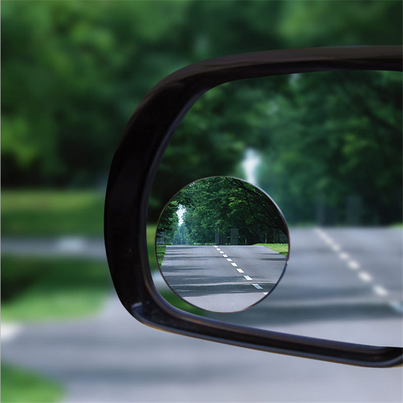 Espejo de punto ciego sin marc - Blind Spot Mirror Wide Angle Convex 2Pcs reseña y precio