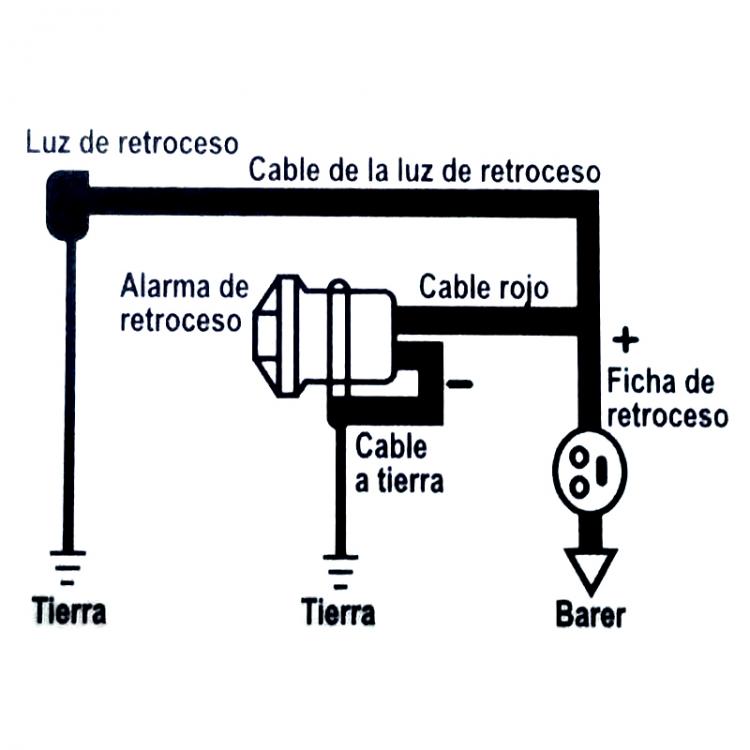 DC12V-24V accesorios de marcha - Car Warning Buzzer Alarm Speaker Beeper reseña y precio