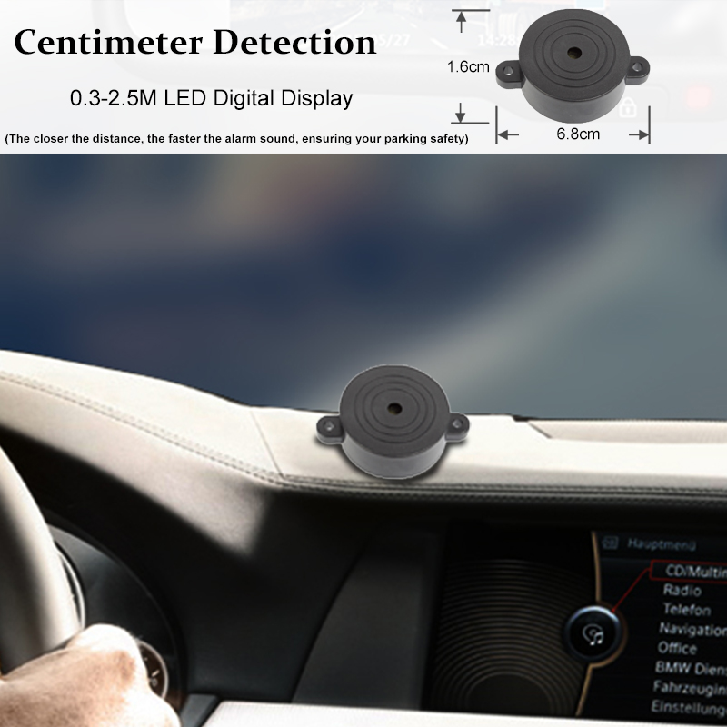 Kit de Sensores de Aparcamient - Parking Sensor Buzzer Display Indicator reseña y precio
