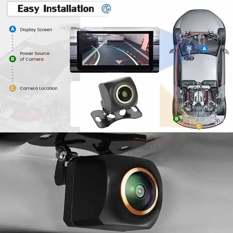 Cámara de visión trasera con l - 360 Degree Bird View Car Camera System reseña y precio