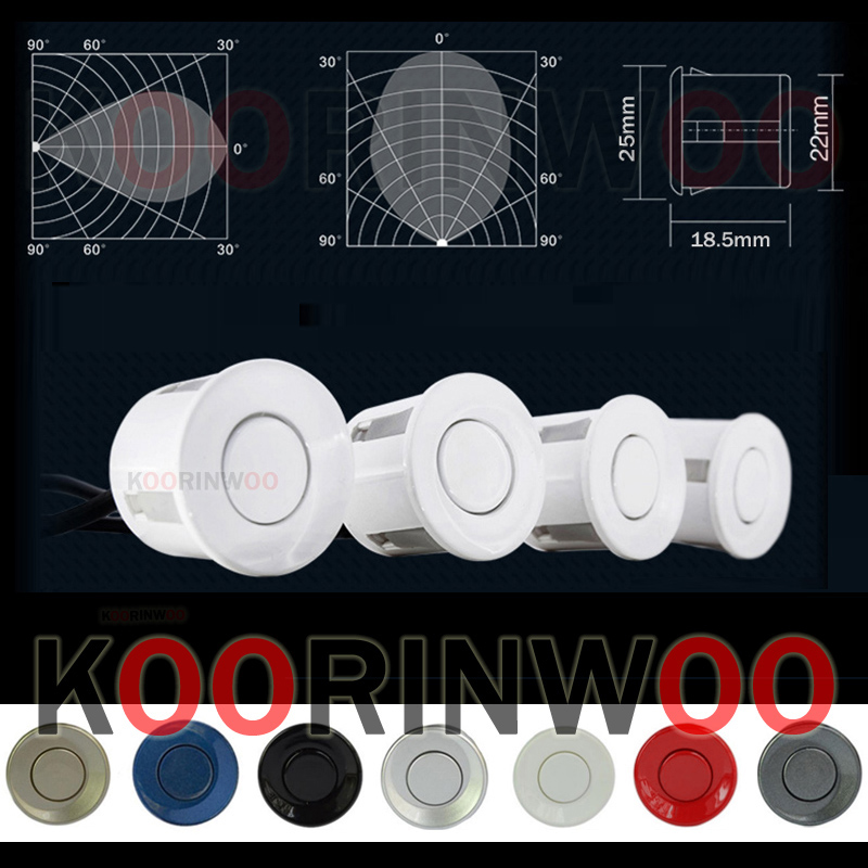 Koorinwoo Parktronic para coch - Car Parking Sensor 8 Sensor Front Rear reseña y precio