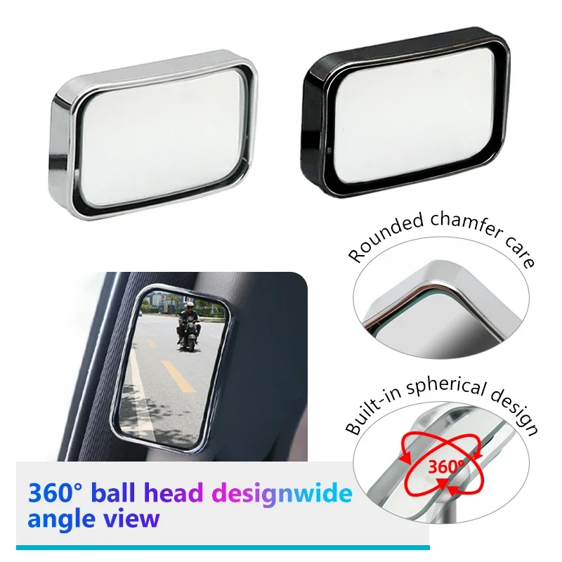2 espejos retrovisores para el - Blind Spot Mirror Wide Angle Convex 2Pcs reseña y precio