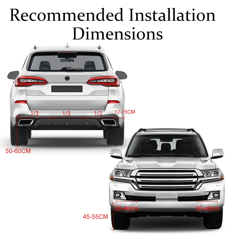 Kit de 8 Sensores de Aparcamie - Car Parking Sensor 8 Sensor Front Rear reseña y precio