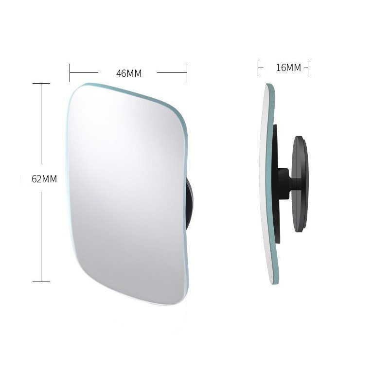Espejo de punto ciego para coc - Blind Spot Mirror Wide Angle Convex 2Pcs reseña y precio