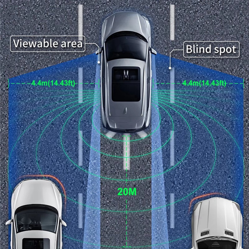 A87D-20M Universal para coche, - Millimeter Wave Radar Blind Spot Warning reseña y precio