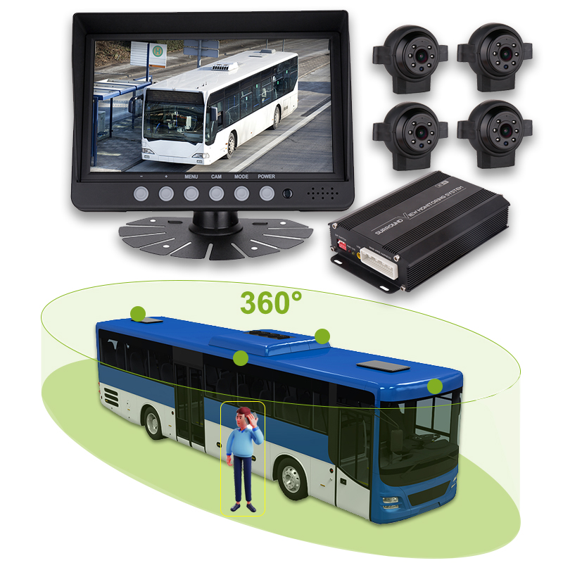 Sistema de Cámara de Seguridad - 360 Degree Bird View Car Camera System reseña y precio