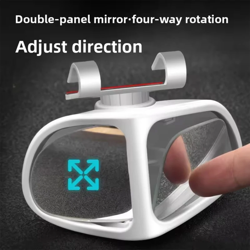 2 Piezas 360 °   Espejos ajust - Blind Spot Mirror Wide Angle Convex 2Pcs reseña y precio
