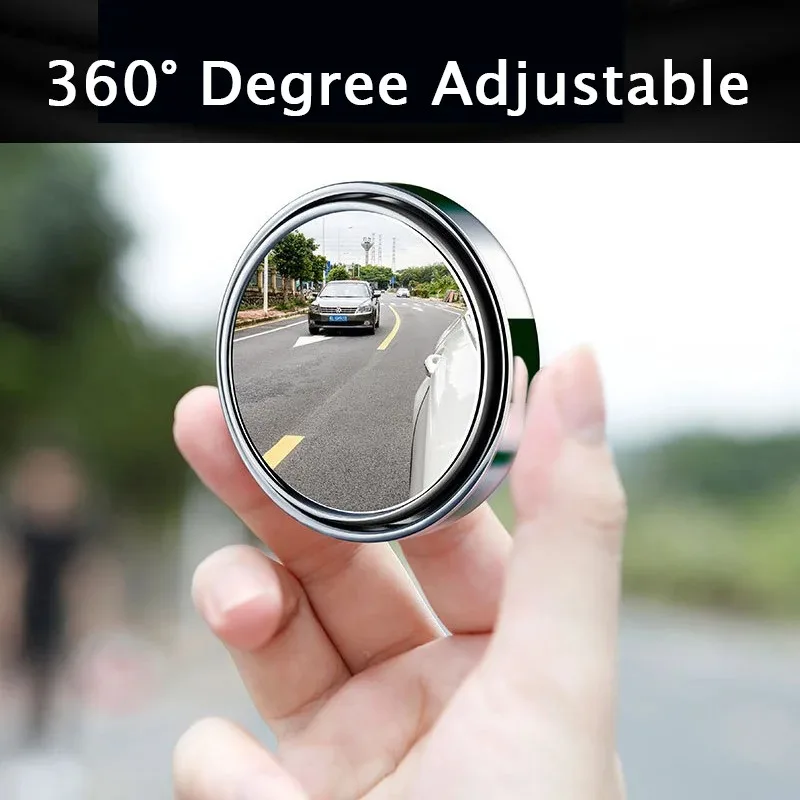 Espejo de punto ciego ajustabl - Blind Spot Mirror Wide Angle Convex 2Pcs reseña y precio