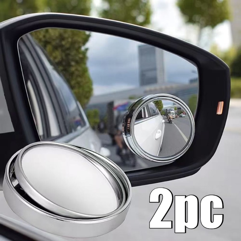 2 Espejos Redondos Convexos pa - Blind Spot Mirror Wide Angle Convex 2Pcs reseña y precio