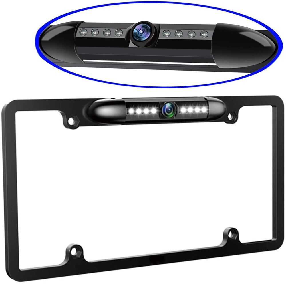 Cámara de visión trasera para  - License Plate Backup Camera Frame Mount reseña y precio