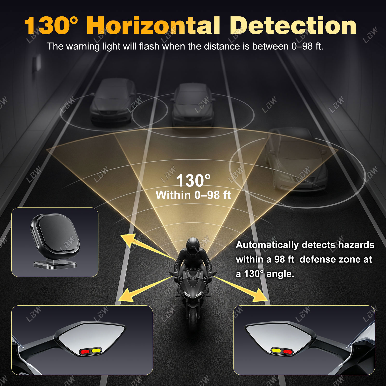 Sistema de Seguridad BSD para  - Blind Spot Detection System 24Ghz Radar reseña y precio