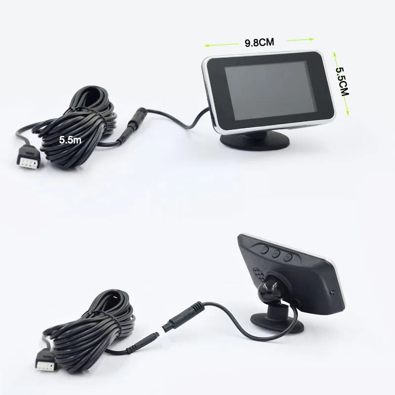 Kit de sensores de estacionami - Car Parking Sensor 8 Sensor Front Rear reseña y precio