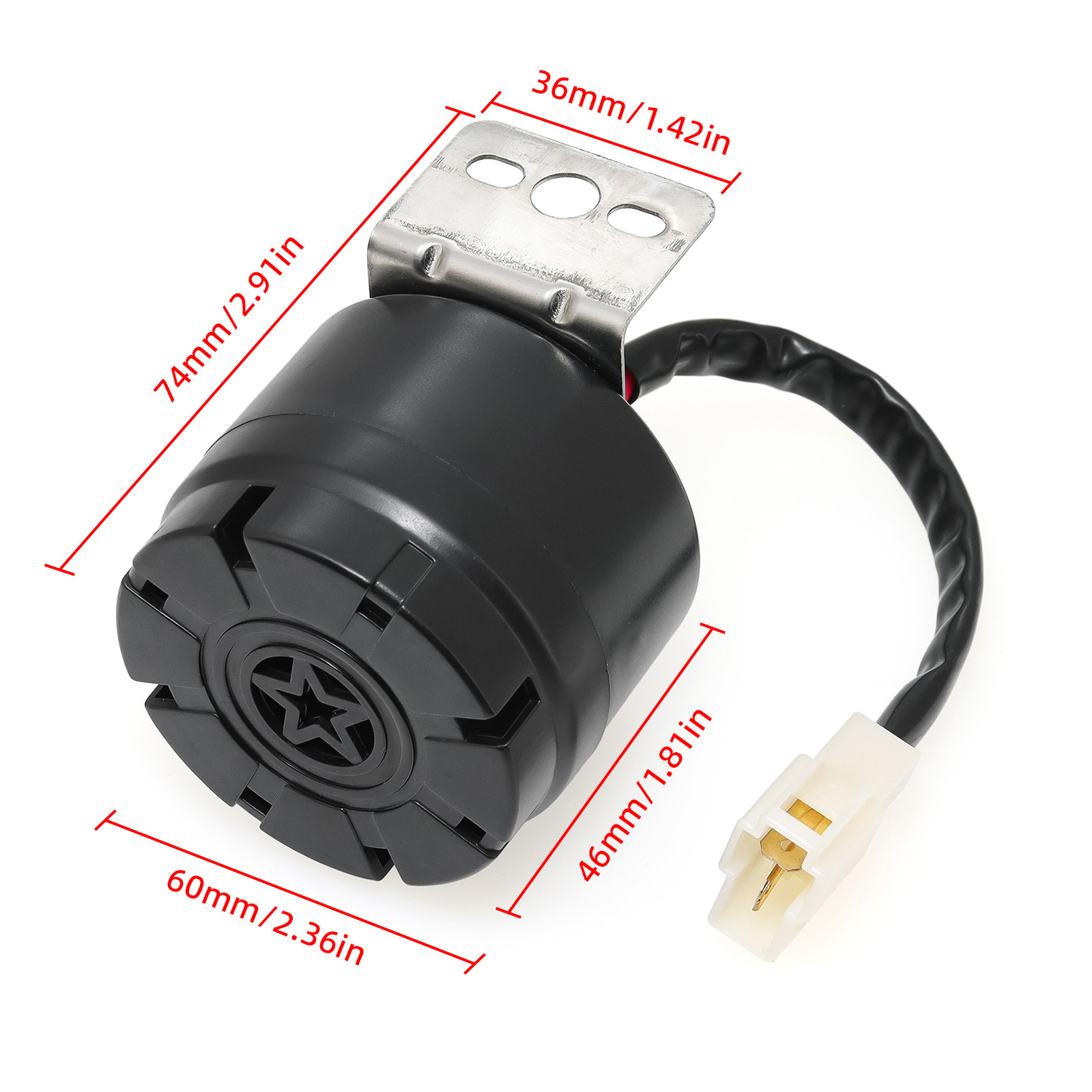 Bocina con Alarma de Reversa 1 - Car Warning Buzzer Alarm Speaker Beeper reseña y precio