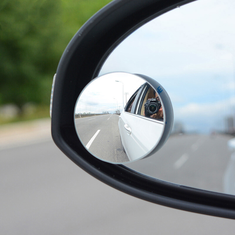 1/2 piezas sin aro 360 °   Esp - Blind Spot Mirror Wide Angle Convex 2Pcs reseña y precio