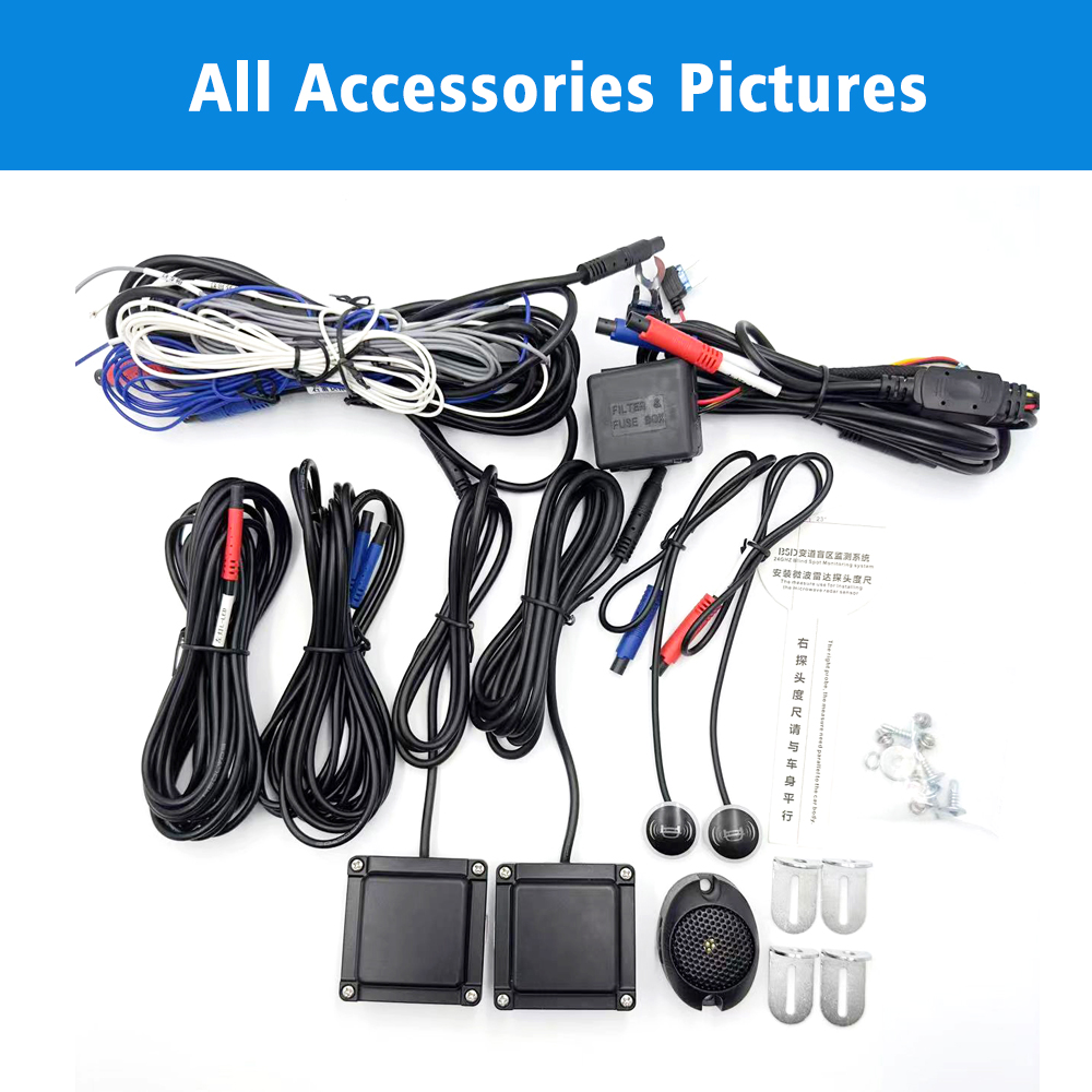 Sistema de Detección de Punto  - Blind Spot Detection System 24Ghz Radar reseña y precio