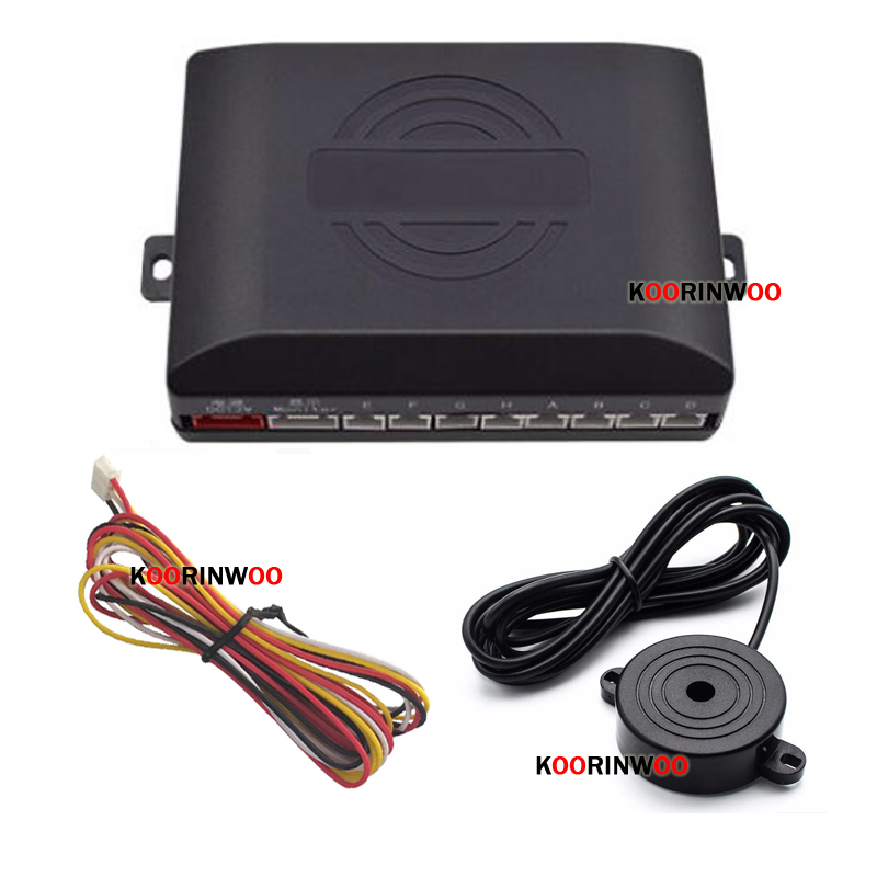 Sensores de Aparcamiento Koori - Car Parking Sensor 8 Sensor Front Rear reseña y precio