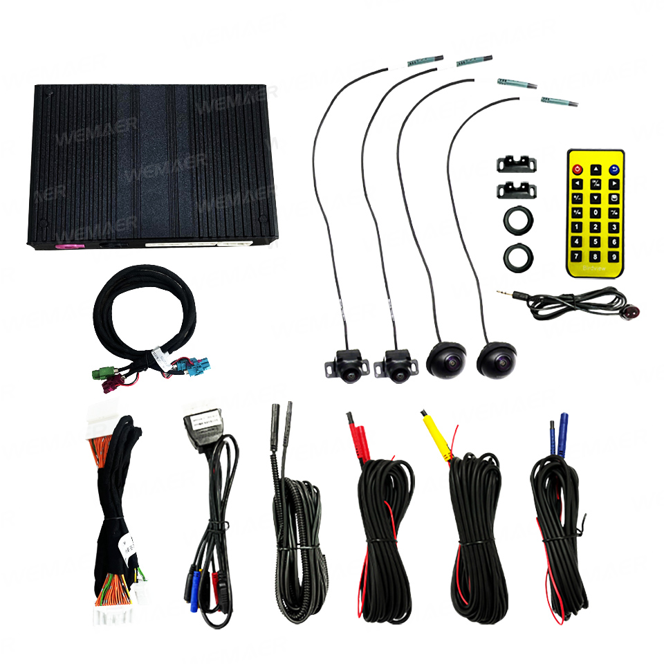 Sistema de cámara Wemaer 1080P - 360 Degree Bird View Car Camera System reseña y precio