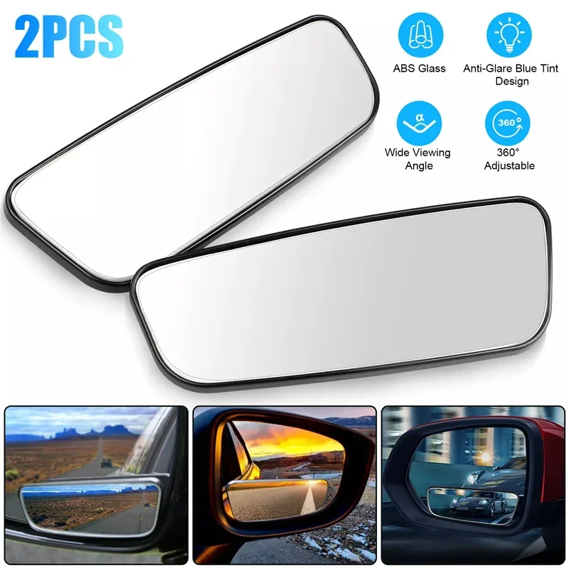 2 Espejos Retrovisores Ajustab - Blind Spot Mirror Wide Angle Convex 2Pcs reseña y precio
