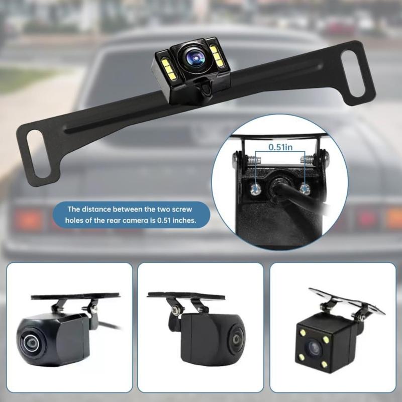 soporte para cámara respaldo,  - License Plate Backup Camera Frame Mount reseña y precio